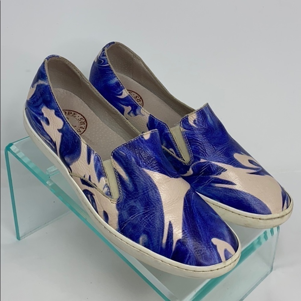 Penelope Chilvers Sz 39 Leather Slip On Sneaker